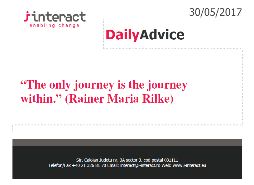 Daily Advice 30 mai 2017
